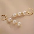 thumbnail image 3 of K-KED Natural Genuine 8MM White Shell Pearl Earrings Christmas New Year Fashion, 3 of 7