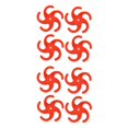 thumbnail image 3 of ZheElen Premium Archery Bow String Stabilizer Vibration Absorber Dampeners Enhanced Performance Red 2Set, 3 of 6