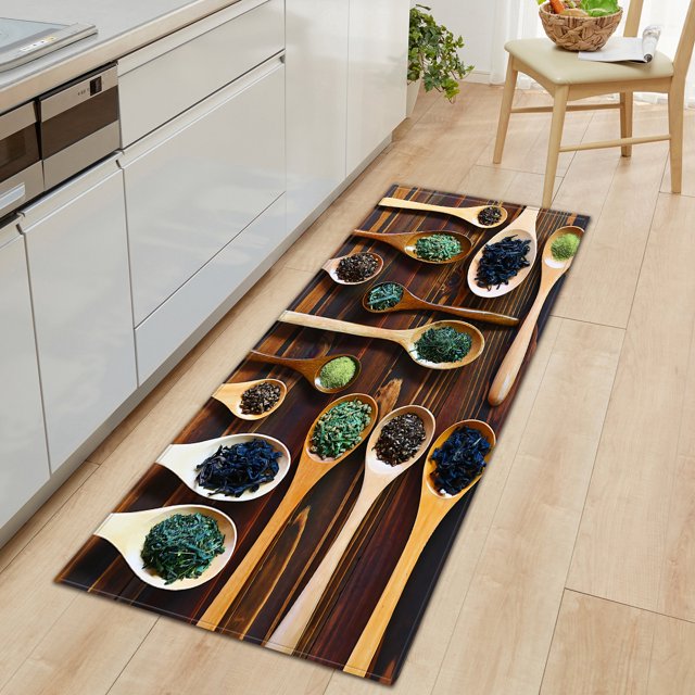 Modern Kitchen Mat Home Decor Entrance Doormat Hallway Bedroom Living Room Decoration Floor Carpet Balcony Bathroom Long Rug Kitchen Rugs