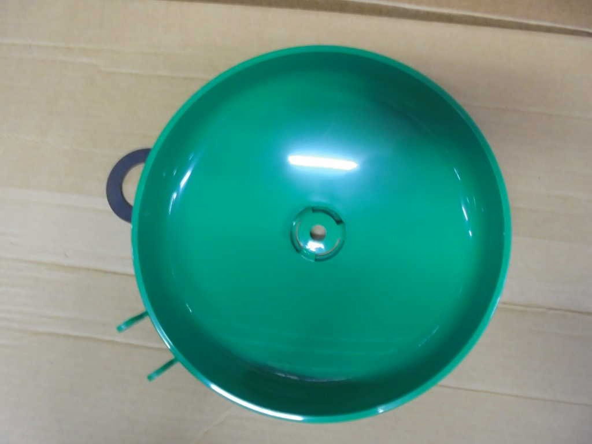 Receptor/Bowl, Plastic, Green, For Use With, Eye/Face Wash Station, Eyewash SP93