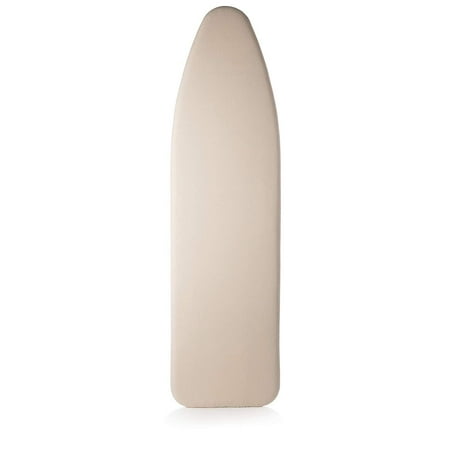 

TIVIT Ironing Board Cover 16 x 55 Standard Chemical Free Eco-Friendly Padded Covers - Unbleached Untreated Natural Cotton & Wool Pad - 2 Layer 3 Fastener Straps Pull Bungee Cord - Made in Italy