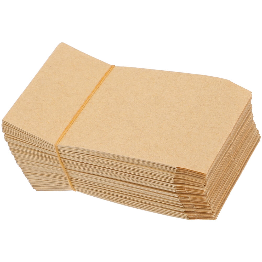 Kraft paper bag 100Pcs Vintage Kraft Paper Bags for Corn Wheat Rice