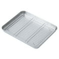 thumbnail image 2 of Baking Sheets and Racks Set Stainless Steel Baking Sheet Chef Baking Sheet with Wire Rack Set for Oven and Dishwasher Non Toxic Heavy Duty Cooling Rack Set, 2 of 8