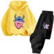 thumbnail image 3 of Sudadera con capucha para niños, jersey de moda Kawaii con estampado de Stitch, dibujos animados de Anime y Manga, ropa informal de otoño para niñas y niños, 3 of 5