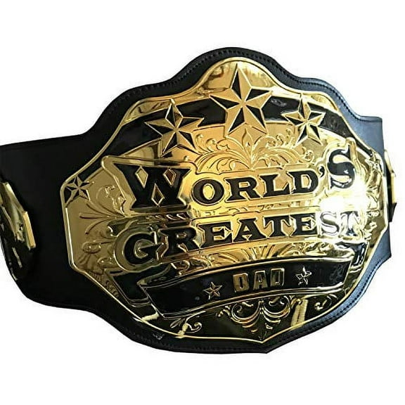 Worlds Greatest Dad Championship Belt