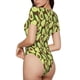 thumbnail image 2 of Fotbe Avocado Body de Mujer con Cuello Redondo y Mangas Cortas, Sin Mangas Ajustado, Suave, Cómodo y Básico-Small, 2 of 7