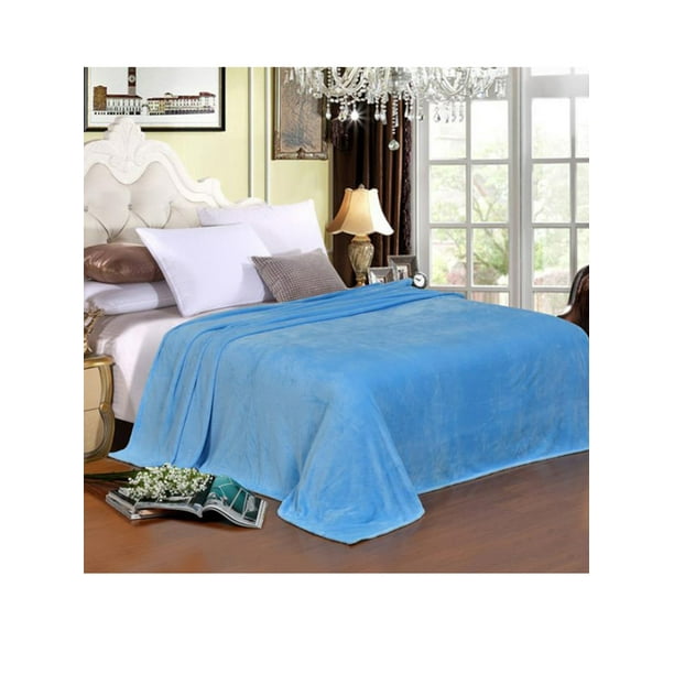 Faux Fur Mink Throw Soft Fleece Blankets Double King Single Warm Sofa Bed Walmart Com Walmart Com
