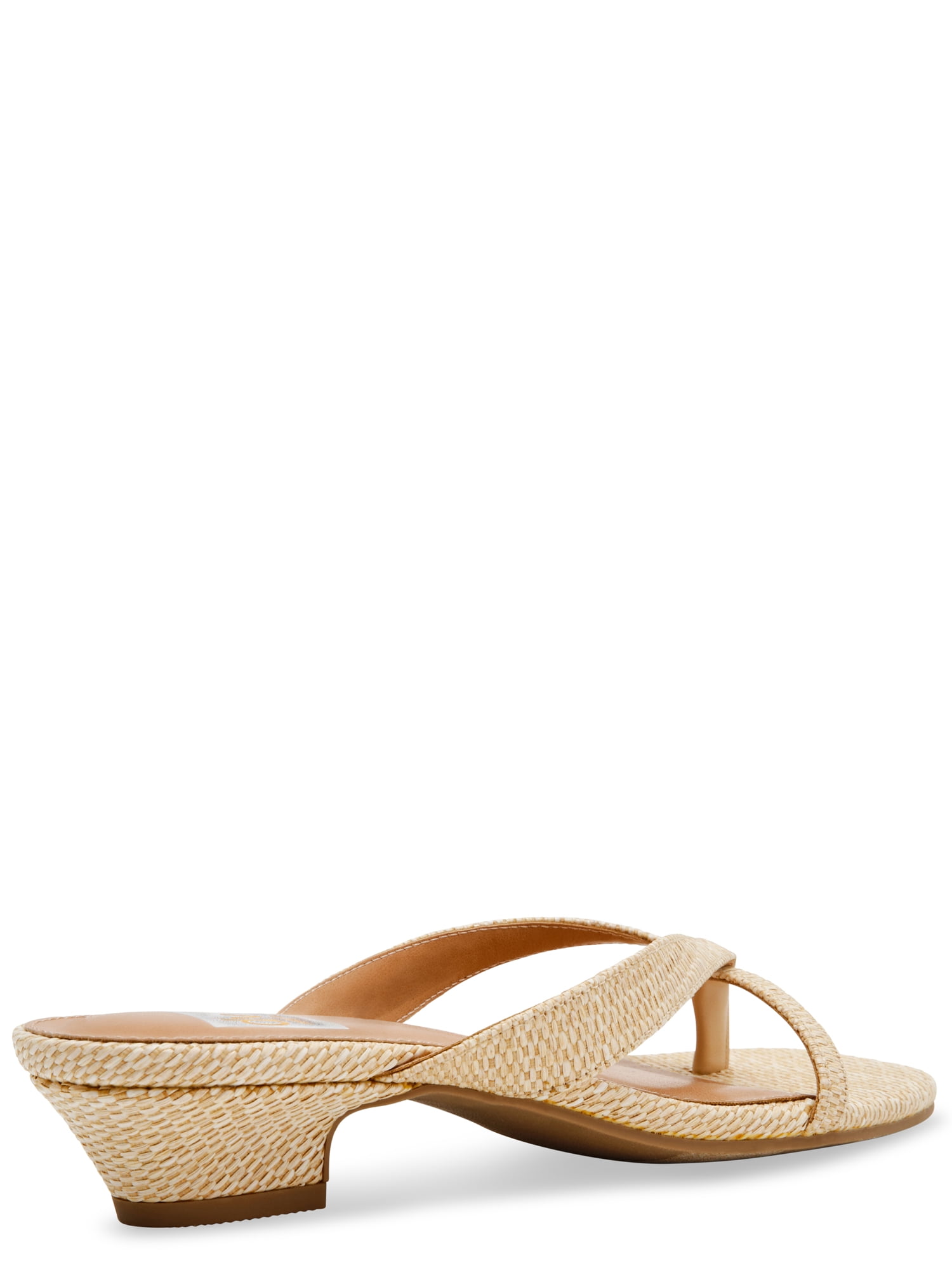 DV Dolce Vita Women's Bex Slide On Kitten Heel Sandal