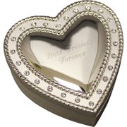 "Best Friends Forever" Heart Trinket Box