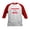 Red/White, variant on CafePress - Terrapins Rule! Baseball Jersey - Kids Cotton Baseball Jersey, 3/4 Sleeve Shirt