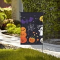thumbnail image 4 of XMXT Garden Decor Flags, Cute Halloween Elements Graffiti Double-Sided Garden Flags, 28 x 40 inches, 4 of 9