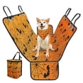 thumbnail image 2 of Pzuqiu Bats Car Seat Cover for Back Seat Sedan Scratchproof and Nonslip Dog Hammock with Classic Triangle Bandana Scarf & Large Capacity Hanging Car Trash Can, 2 of 6