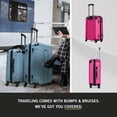 thumbnail image 2 of Juego de 2 piezas Luggage Kenneth Cole REACTION Out of Bounds, color magenta, 2 of 6