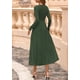 thumbnail image 5 of Vestido PRETTYGARDEN 2025 de manga larga, elegante, tejido, midi, talla XL, 5 of 8