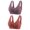 Brown, variant on Azrian Women's Plus Size Seamless Comfy Bra,2pc No Steel Ring Lactation Bra Back Adjustment Yoga Running Bra S Size,Brown on