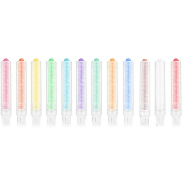 Water Soluble Chalk Children's Water Soluble Chalk Home 12pcs A Stationery Organizer Shelf