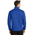 thumbnail image 2 of Port Authority Active 1/2 Zip Soft Shell Jacket-XL (True Royal), 2 of 6