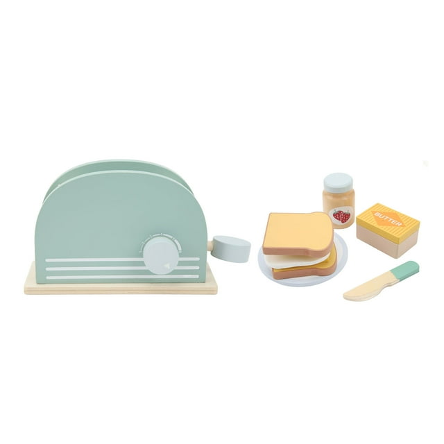 Simulated Bread Maker Machine, Simulation Bread Maker Machine Toy Freshness Style Wood For Home For Children