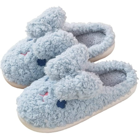 

Bunny Slippers for Women Cute Animal Slippers Cozy Memory Foam House Slippers Warm Fleece Lining Soft Plush Non-Slip Sole Indoor Outdoor Shoes