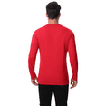 thumbnail image 5 of Zfeel Long Sleeve Shirt for Men, High-Performance Dry Fit Tee, 100% Polyester, Lightweight Moisture-Wicking, Red, 3XL, 5 of 5