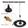 thumbnail image 3 of Antena De Radio Móvil De Vehículo De Alta Ganancia De 433 Mhz Sma Con Cable De Base Magnética Monstrate EL007450-00, 3 of 4