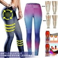 thumbnail image 4 of CAROOTU Leggings de Compression Anti-Cellulite pour Femmes, Coupe Ajustée, Gym, Course, Yoga, Pantalons de Sport, 4 of 7