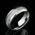 thumbnail image 1 of Stainless Steel Ring Jewelry Delicate Rings Dressing Up Decorative Accessory for Wedding Engagement Party Daily Working Silver Size 13, 1 of 1