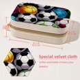 thumbnail image 5 of Football Velvet Portable Travel Organizer with Removable Compartment – Gift Idea, Jewelry Organizer, Storage Box, and Bracelet Holder, 5 of 7