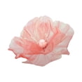 thumbnail image 2 of Cabeza de flor artificial de malla de hilo, simulación de flores, decoración de pared, cabeza de flor falsa Rosa, 2 of 9