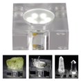 thumbnail image 4 of Bola de cristal de cristal base de luz LED Pantalla Alimentada por USB Decoración de Pedestal 6x6cm Sunnimix Soporte de bola de cristal, 4 of 8