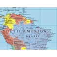 thumbnail image 3 of 24x36 World Classic Premier 3D Wall Map Poster Paper Folded, 3 of 4