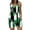 Green, variant on Rompers for Women Vintage Printed Crewneck Sleeveless Shorts Jumpsuits Summer Casual Plus Size Womens Clothing