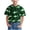 Green-1, variant on Virmaxy (18M-10Y) Boys Girls Cute Printed Shirt Toddler Baby Round Collar Short Sleeve Casual Tops Summer Loose Casual Trendy Pullover Shirt Green-1 18 Months