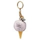 thumbnail image 1 of Yuarrent Llavero bolsa colgante mano de obra fina tamaño compacto multiusos dulce regalo exquisito coche ornamento atractivo paquete percha Artesanía Gris, 1 of 6