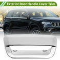 thumbnail image 2 of Exterior Door Handle Cover Trim Tailgate Door Handle Cover for Jeep Grand Cherokee 2014-2020 Electroplating Color 1 Pc, 2 of 7