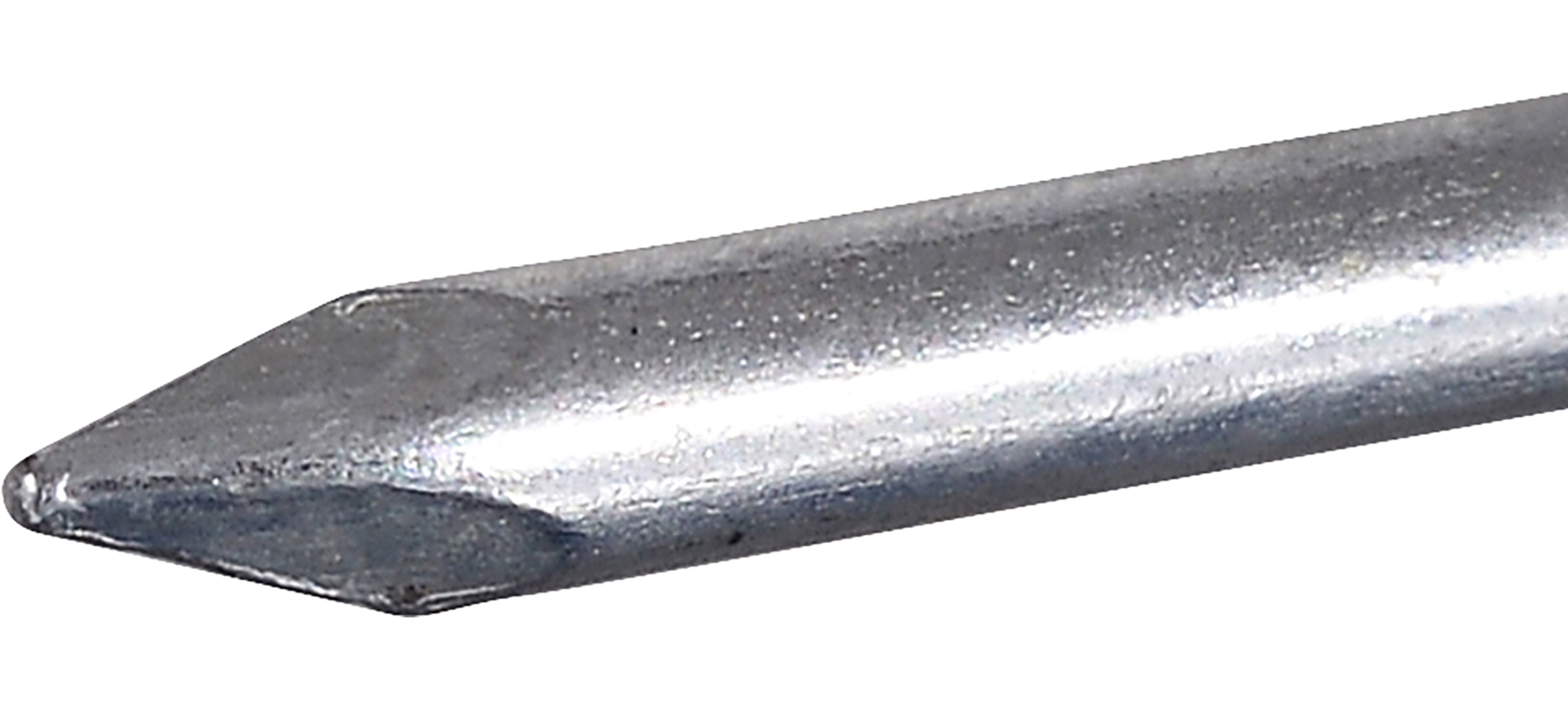 Fas-n-tite Roofing Nails, 1-1/2", Steel, Electro-Galvanized Finish, Gray, 25 pack