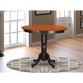 thumbnail image 2 of East West Furniture Trenton  Counter  Height  Kitchen  Table  finished  in  Black  and  Cherry, 2 of 3