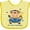 Banana, variant on Inktastic Monkey Girl 1st Hanukkah Girls Baby Bib