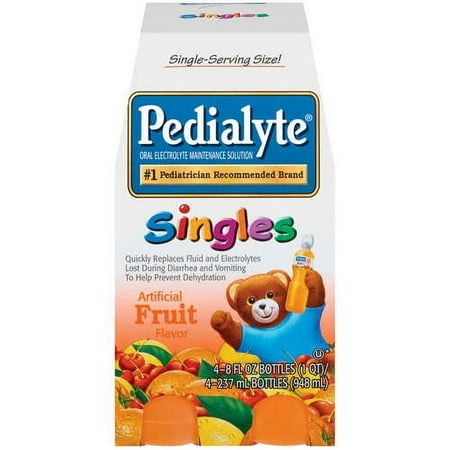 Abbott Pedialyte Fruit Singles 4pk