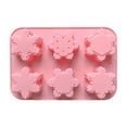 thumbnail image 2 of Noothes Cake Mould，Cake Christmas Snowflake Soap Silicone Tool Handicraft Making DIY Cake Baking Tool, 2 of 6