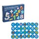 thumbnail image 2 of Juego de emparejar números de madera | Bloques de ejercicios de memoria | Juego de voltear fichas para encontrar pares iguales | Actividad educativa de emparejamiento para niños, 2 of 9