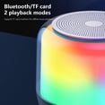 thumbnail image 4 of Haut-parleur Bluetooth 5.0 Portable pour l'Extérieur avec Résistance aux Intempéries IPX6, Audio Hi-Fi Immersif, Chargement Sans Fil, Sortie 5 W et Batterie Rechargeable 400 mAh - Conception en Alliage d'Aluminium avec Indicateur DEL pour, 4 of 7