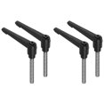thumbnail image 1 of 4Pcs Clamping Lever Handles, M10 x 60mm 304 Stainless Steel Threaded, 1 of 5