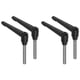 thumbnail image 1 of 4Pcs Clamping Lever Handles, M10 x 60mm 304 Stainless Steel Threaded, 1 of 5