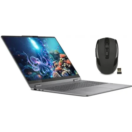 Lenovo Yoga 7i 2-in-1 Copilot  PC 16" WUXGA Touchscreen Laptop|Intel Core Ultra 5|Intel Arc Graphics|Fingerprint|Backlit| 16GB RAM DDR5 | 512GB SSD | Windows 11 Home | Bundle with Wireless Mouse