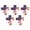 5 C35594, variant on Vintage Styles US Flag Crosses Metal Pin Flag Brooch For Clothing Accessories Holiday Event And Giving