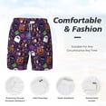 thumbnail image 5 of Balery Halloween Sweet Candy Mens Swim Trunks Swim Shorts for Men Quick Dry Inseam Beach Shorts with Compression Liner Pocket-X-Large, 5 of 9
