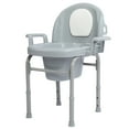 thumbnail image 1 of Commode de Chevet, Couvercle Scellé Robuste avec Accoudoirs, Commode de Chevet pour Toilette Antidérapante pour Adultes, 1 of 7
