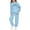 1-Sky Blue1643, variant on WOYY Tracksuit for Girls Los Angeles Print Hoodie Sweatpants Set Fashion Kids Clothes, Sizes 2-14