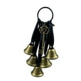 thumbnail image 5 of Kuntesetty Witch Bells for Door Knob Bell String Hanging Witch Bell for Wall Home House black, 5 of 9